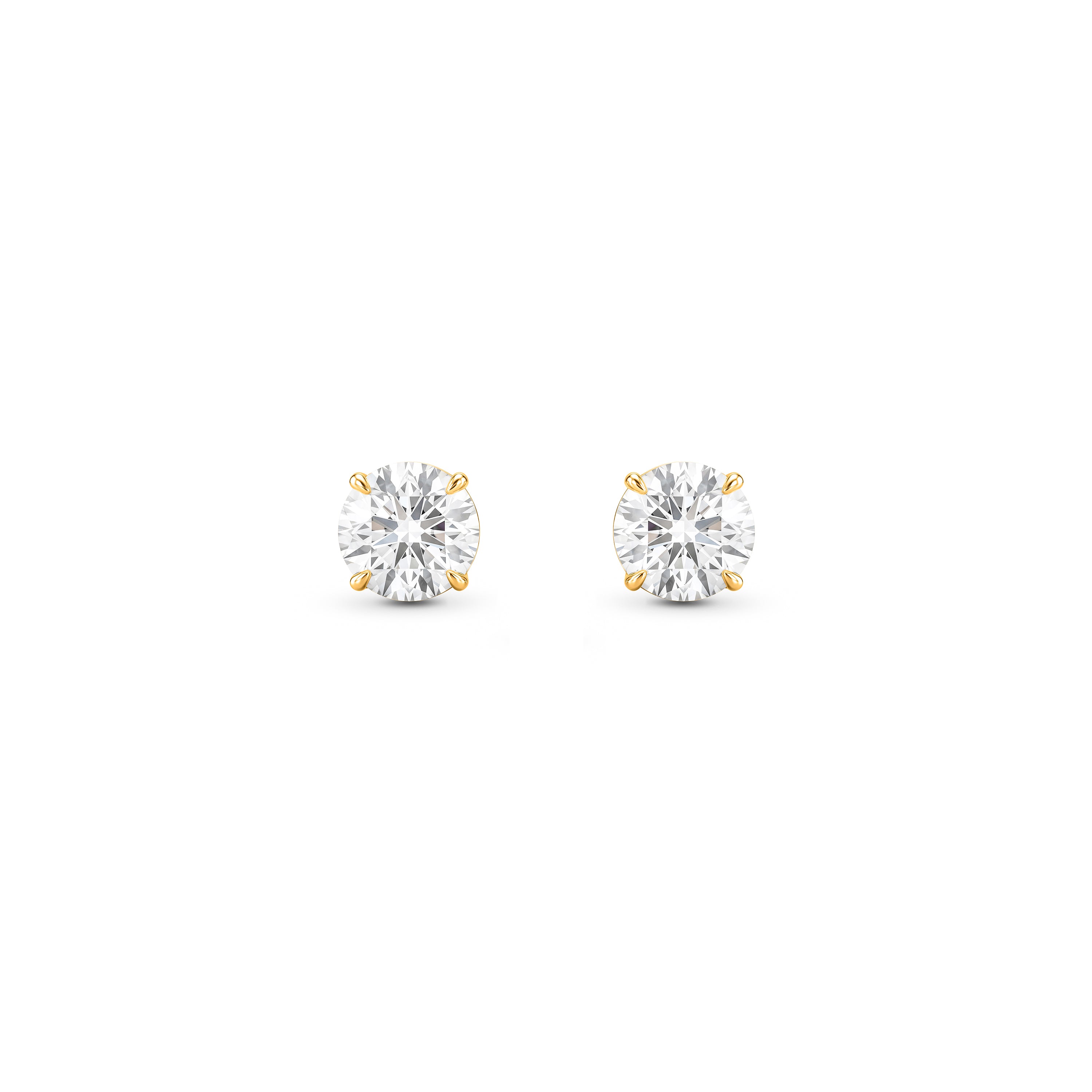 Infinity JOY Solitaire Stud | GIA Jewelry Report