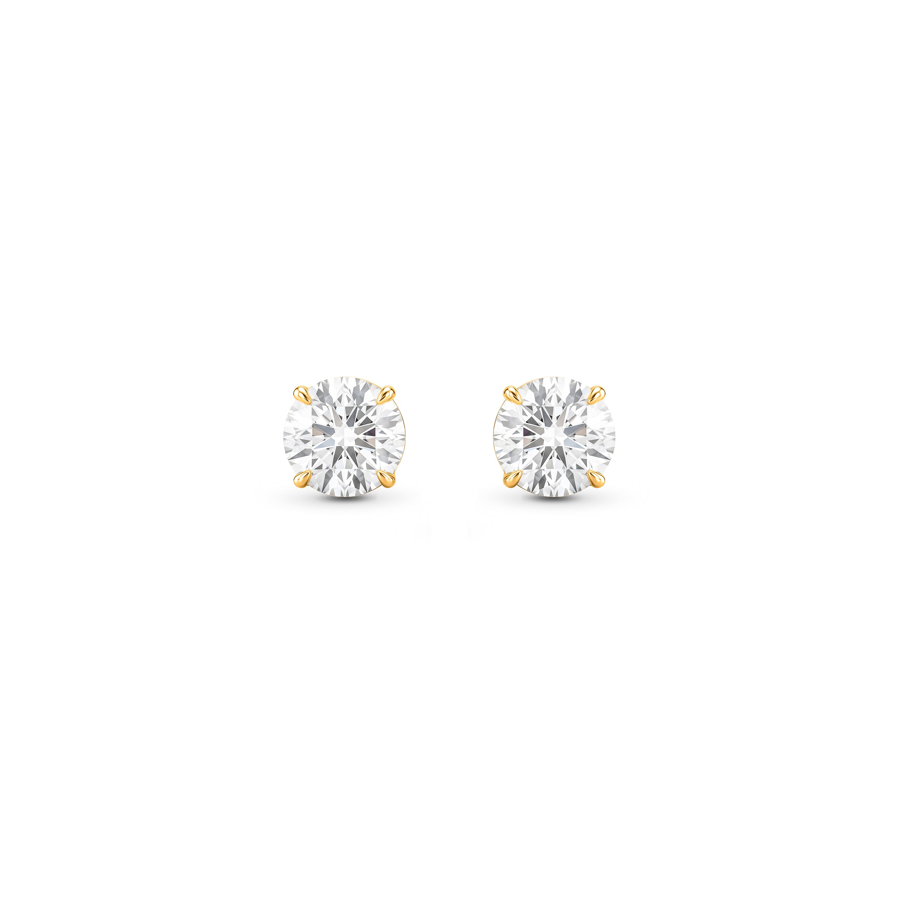 Infinity JOY Solitaire Stud | GIA Jewelry Report