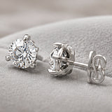 Infinity JOY Solitaire Stud | GIA Jewelry Report
