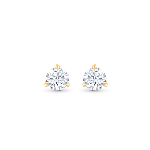 Thumbnail of HARAKH GIA Certified Everyday solitaire Diamond Earrings