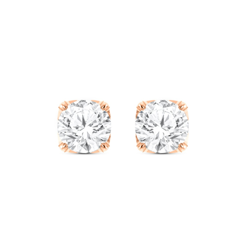 Thumbnail of HARAKH 18 Karat Gold Colorless Diamond GIA Certified Everday Solitaire Earrings