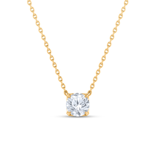 Thumbnail of HARAKH 18 Karat Gold Colorless Diamond Classic Solitaire Necklace