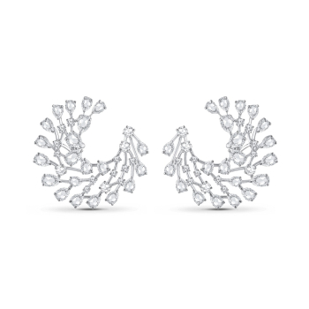 HARAKH Cascade Cluster Diamond Stud Earrings
