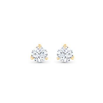 HARAKH GIA Certified Everyday solitaire Diamond Earrings