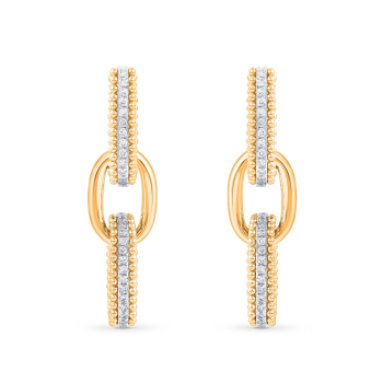 HARAKH Sunlight Diamond Link Earrings