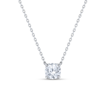 HARAKH GIA Certified Everday solitaire Diamond Necklace